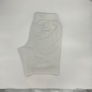 Lululemon Pace Breaker Shorts 9" White No Liner
